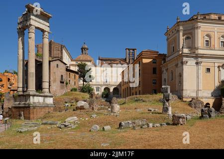 ROM, Tempel des Apollo Sosianus // Rome, Templi di Apollo Sosiano e di Bellona Banque D'Images