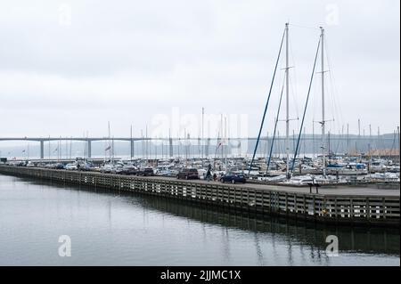 Bølgen, complexe résidentiel de Vejle, péninsule de Jutland, région du sud du Danemark Banque D'Images