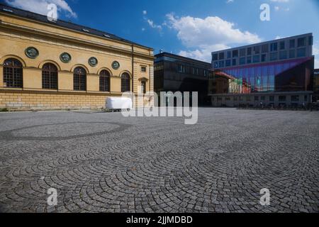 Le Marstall au Théâtre Residenz du Bayerisches Staatsschaussiel iin Munich centre-ville Banque D'Images