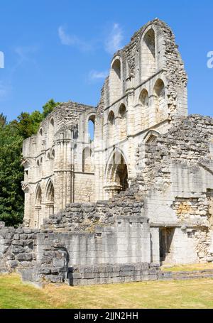 Roche abbaye ruines d'un monastère cistercien anglais près de Maltby et Rotherham South Yorkshire Angleterre GB Europe Banque D'Images