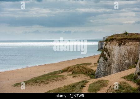 Botany Bay près de Broadescaliers dans le Kent, en Angleterre Banque D'Images