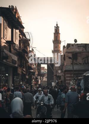 Un marché de Jalili au Caire Banque D'Images