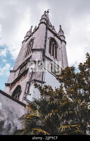 Tour de Saint-Dunstan à l'est, église abandonnée, ruines à Londres, Angleterre, Royaume-Uni Banque D'Images