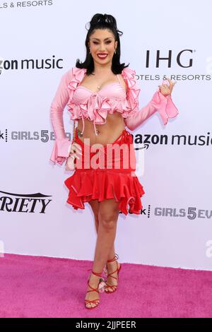 Variété 2021 Music Hitmakers brunch à la City Market social House sur 4 décembre 2021 à Los Angeles, CA présentant: Kali Uchis où: Los Angeles, Californie, États-Unis quand: 05 déc 2021 crédit: Nicky Nelson/WENN Banque D'Images