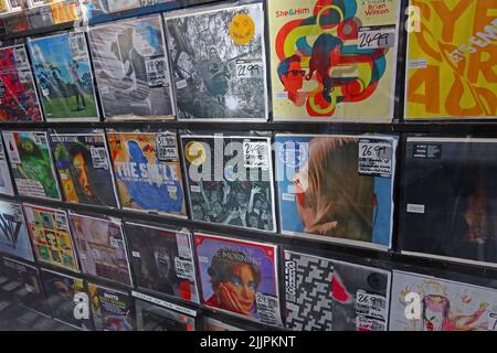 Spruce Records Soho LP & 12inch - 30 Berwick St, Londres, Angleterre, Royaume-Uni, W1F 8RH Banque D'Images