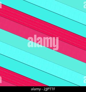 Une illustration bleue et blanche avec des lignes diagonales abstraites Banque D'Images