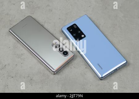 Samsung Ecosystem au Mobile World Congress Barcelone 2022, Espagne - 03 mars 2022 Banque D'Images