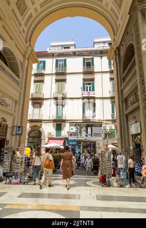 Galleria Umberto I, Naples, Italie, Campanie Banque D'Images