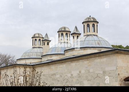 Le complexe du Sultan Bayezid II, un musée hospitalier de l'Université de Trakya à Edirne, Turquie. Banque D'Images