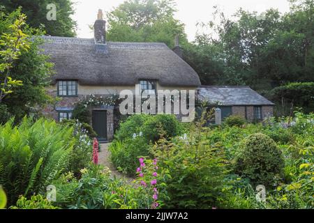 Angleterre, Dorset, Dorchester, Hardy's Cottage, Higher Bockhampton Village, Le lieu de naissance de l'auteur anglais Thomas Hardy Banque D'Images