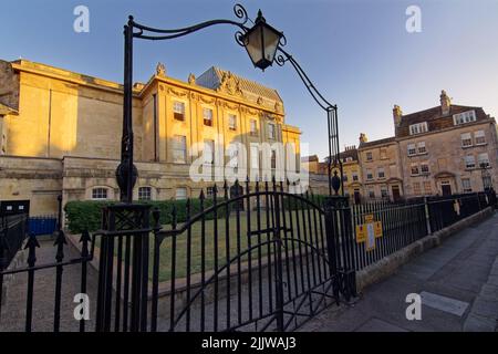 Soirées d'été à Bath Banque D'Images