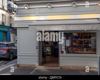 France, Paris, la célèbre Boulangerie Utopie, boulangerie artisanale rue Jean-Pierre Timbaud angle rue du Grand Prieuré 11 arrondissement photo © Fabio Banque D'Images