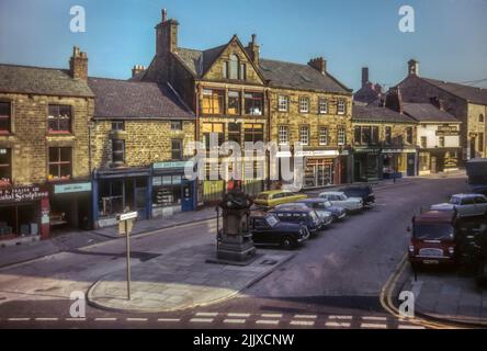 1975 photo d'archive de Moor Lane, Lancaster. Banque D'Images