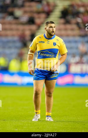 Wigan, Royaume-Uni. 28th juillet 2022. Zach Fishwick #34 de Hull KR à Wigan, Royaume-Uni, le 7/28/2022. (Photo de Steve Flynn/News Images/Sipa USA) crédit: SIPA USA/Alay Live News Banque D'Images
