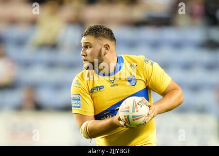 Wigan, Royaume-Uni. 28th juillet 2022. Zach Fishwick #34 de Hull KR à Wigan, Royaume-Uni, le 7/28/2022. (Photo de Steve Flynn/News Images/Sipa USA) crédit: SIPA USA/Alay Live News Banque D'Images