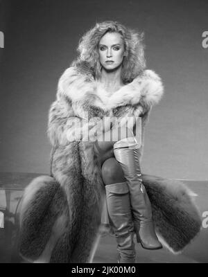 Donna Mills pose pour un portrait vers 1980 à Los Angeles, Californie.Crédit : Harry Langdon /Rock négatifs /MediaPunch Banque D'Images