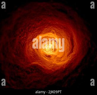 Gigantesque vague découverte dans Perseus Galaxy Cluster Banque D'Images