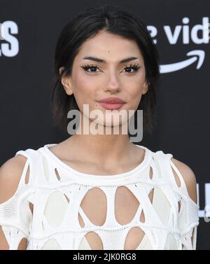 Noor Dabash arrive à la première de treize VIES de la vidéo de premier ordre tenue au Regency Village Theatre à Westwood, CA, le jeudi, ?28 juillet 2022. (Photo de la Sathanlee B. Mirador/Sipa USA) Banque D'Images