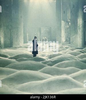 Stalker - film Poster (russe: Ста́лкер, 1979 film d'art de science-fiction soviétique réalisé par Andrei Tarkovsky écrit par Arkady et Boris Strugatsky Banque D'Images