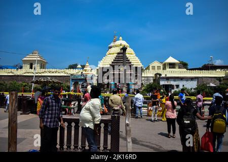 Le temple Jagannath est un important temple hindou dédié à Jagannath, une forme de Vishnu Banque D'Images