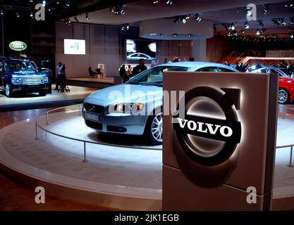 Stockholm car Showroom 2006, Älvsjömässan, Stockholm, Suède. Volvo. Banque D'Images