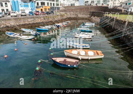 Portrush Harbour, Comté d'Antrim, Irlande du Nord Banque D'Images