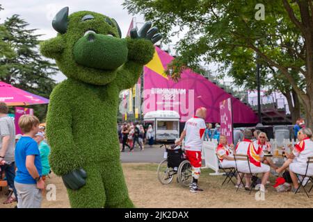 Commonwealth Games 2022, Birmingham Bowls Leamington Spa Banque D'Images