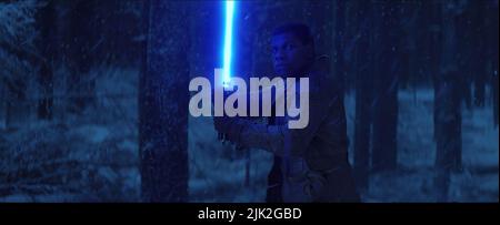 JOHN BOYEGA, Star Wars : Episode VII - LA FORCE se réveille, 2015 Banque D'Images