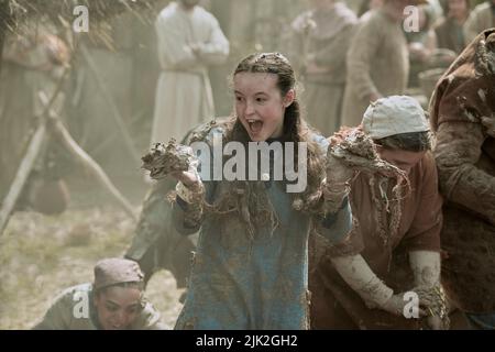 DATE DE SORTIE: 7 octobre 2022. TITRE: Catherine a appelé Birdy. STUDIO: Films de titre de travail. DIRECTEUR: Lena Dunham. PARCELLE TERRAIN: Une fille de 14 ans dans l'Angleterre médiévale navigue à travers la vie et en évitant les suiteurs potentiels que son père a à l'esprit. AVEC: BELLA RAMSEY comme Birdy. (Credit image: © titre de travail films/Entertainment Pictures) Banque D'Images