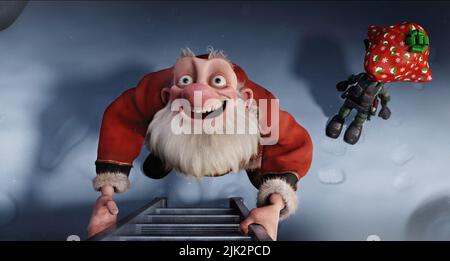 SANTA, ARTHUR CHRISTMAS, 2011, Banque D'Images