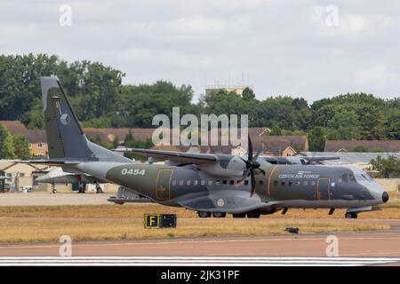 Czech Air Force CASA 295M au RIAT 2022. Banque D'Images