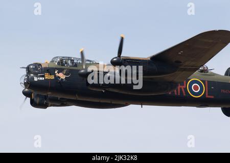 Lancaster Bomber au RIAT 2022. Banque D'Images