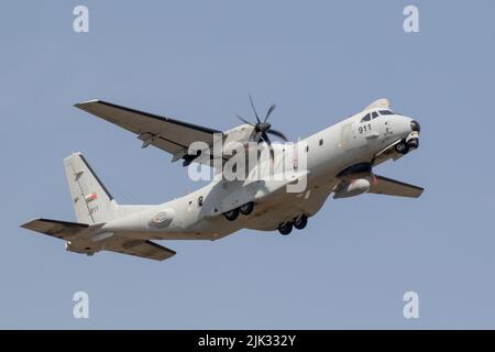 CASA C-295 de la Royal Air Force of Oman. Banque D'Images