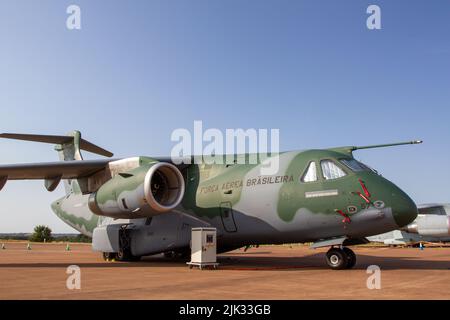 Embraer KC-390 de la Force aérienne brésilienne Millenium Banque D'Images