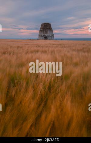 le doocot au château de findlater sandend aberdeenshire ecosse. Banque D'Images