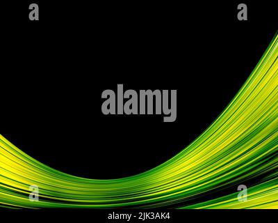 Abstrait néon vert couleur faisceau lumineux arrière-plan lumineux. - illustration du stock Banque D'Images