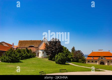 Journée d'été à l'abbaye de Gottweig (nom allemand Stift Göttweig) dans la région de Krems. Vallée de Wachau. Autriche. Banque D'Images