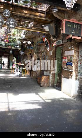 Bar Ruin à Budapest, Hongrie Banque D'Images