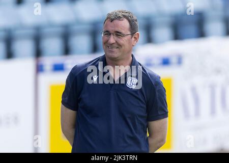 Dundee, Royaume-Uni. 30th juillet 2022. 30th juillet 2022; Dens Park, Dundee, Écosse: Scottish League Championship football, Dundee versus Partick Thistle: ; Dundee Manager Gary Bowyer crédit: Action plus Sports Images/Alay Live News Banque D'Images