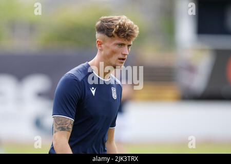 Dundee, Royaume-Uni. 30th juillet 2022. 30th juillet 2022; Dens Park, Dundee, Écosse: Scottish League Championship football, Dundee versus Partick Thistle: ; Ben Williamson de Dundee pendant l'échauffement avant le match crédit: Action plus Sports Images/Alay Live News Banque D'Images