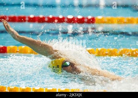 Birmingham, Royaume-Uni. Birmingham, Royaume-Uni. 30th juillet 2022. 29th juillet 2022; Sandwell Aquatic Centre, Birmingham, Midlands, Angleterre: Jour 2 des Jeux du Commonwealth 2022: Brendon Smith (AUS) faire le BackStroke dans le masculin 400m individuelle Medley Credit: Action plus Sports Images/Alay Live News Credit: Action plus Sports Images/Alay Live News Banque D'Images