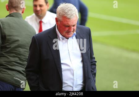 Middlesbrough, Royaume-Uni. 30th juillet 2022West Steve Bruce, directeur de Bromm, semble abattu lors du match de championnat Sky Bet entre Middlesbrough et West Bromwich Albion au stade Riverside, à Middlesbrough, le samedi 30th juillet 2022. (Credit: Michael Driver | MI News) Credit: MI News & Sport /Alamy Live News Credit: MI News & Sport /Alamy Live News Banque D'Images