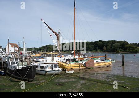 Woodbridge Tide Mill et Quay Banque D'Images