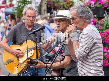 Sidmouth, le 30th juillet 2022 Festival de la semaine folklorique de Sidmouth Tony Charnock/Alamy Live News Banque D'Images