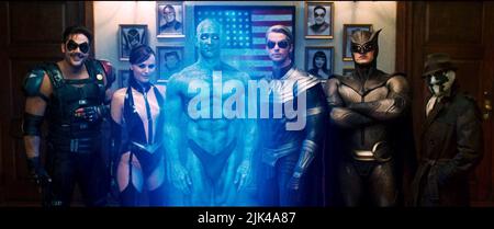 MORGAN,AKERMAN,CRUDUP,GOODE,WILSON,HALEY, WATCHMEN, 2009 Banque D'Images