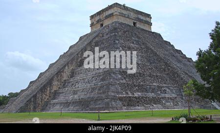 Ruines mayas de Chichen Itza Banque D'Images