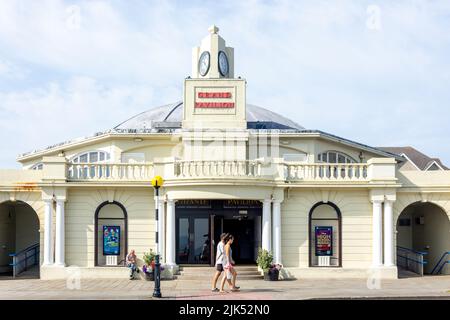 The Grand Pavilion, Esplanade, Porthcawl, Bridgend County Borough (Pen y bont), pays de Galles (Cymru), Royaume-Uni Banque D'Images