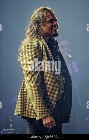 Teatro Real, Madrid, Espagne. 30th juillet 2022. Festival de musique universelle 2022, hommage à Paco de Lucia, Infinito. Le danseur de flamenco, Antonio Fernandez Montoya, Farru. Crédit: EnriquePSans/Alay Live News Banque D'Images