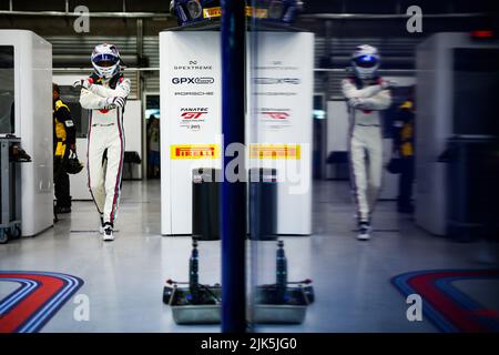 ETRE Kevin, GPX Martini Racing, Porsche 911 GT3-R, portrait pendant les TotalEnergies 24 heures de Spa 2022, 7th tour du 2022 Fanatec GT World Challenge Europe Powered by AWS, de 27 juillet à 31, 2021 sur le circuit de Spa-Francorchamps, à Stavelot, Belgique - photo: Florent Gooden / DPPI/DPPI/LiveMedia Banque D'Images