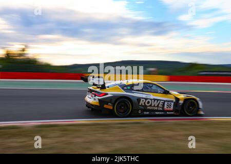 Nicky Catsburg, Augusto Farfus, Nick Yelloly, Rowe Racing, BMW M4 GT3 Banque D'Images